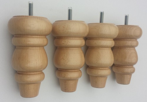 New solid beech turned - solid,