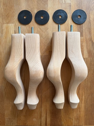 Queen anne wooden - 4, x