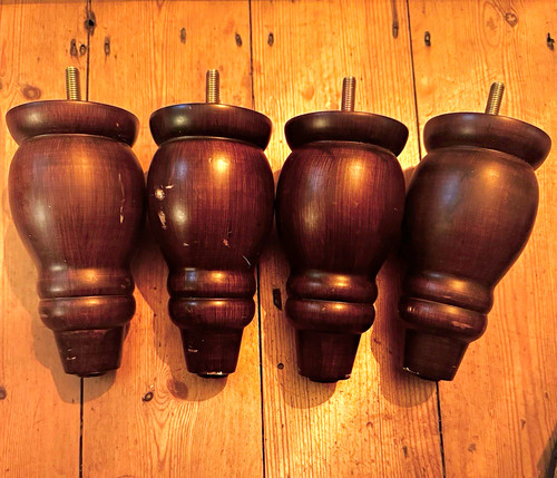 Set turned wooden - set, of