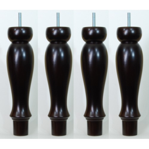 Turned wood replacement legs - wood,