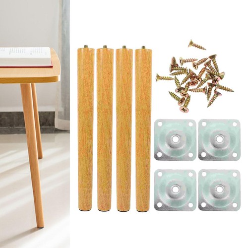 4pcs wood furniture legs - wood,