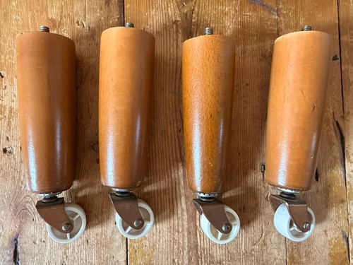 Vintage tapered wooden - 4x,