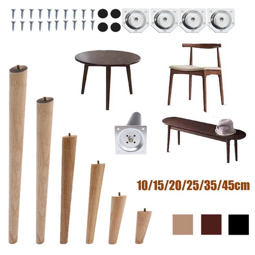 Round tapered wooden furniture - round,