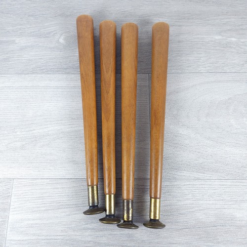 Tapered wooden furniture legs - tapered,