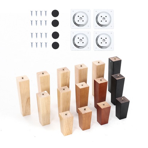 Furniture wooden legs - 4x,