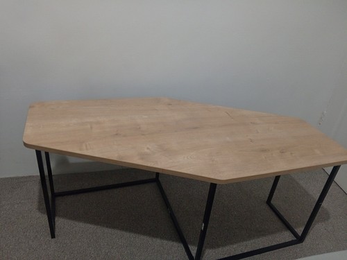 Modern wooden coffee table - coffee,