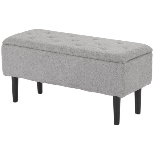 Homcom upholstered storage - homcom,