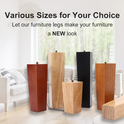 Furniture wooden legs - 4x,
