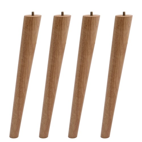 4pc wooden angled round - 4pc,