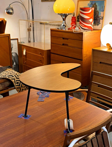 Free form wooden side table - free,