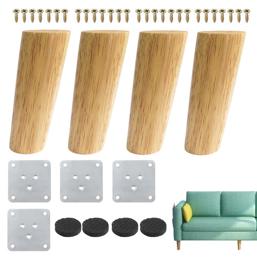 4pcs 12cm wooden furniture - wooden,