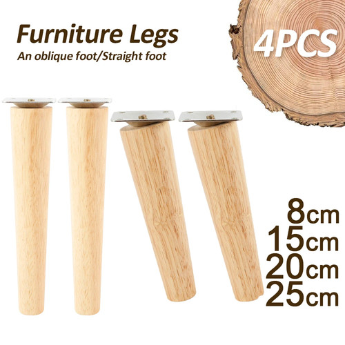 4pcs wooden furniture legs - furniture,