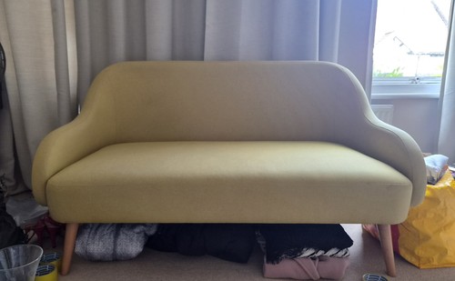 Lime green seater polyester - 2,