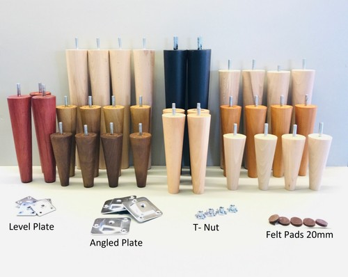 Wooden furniture feet - 4,