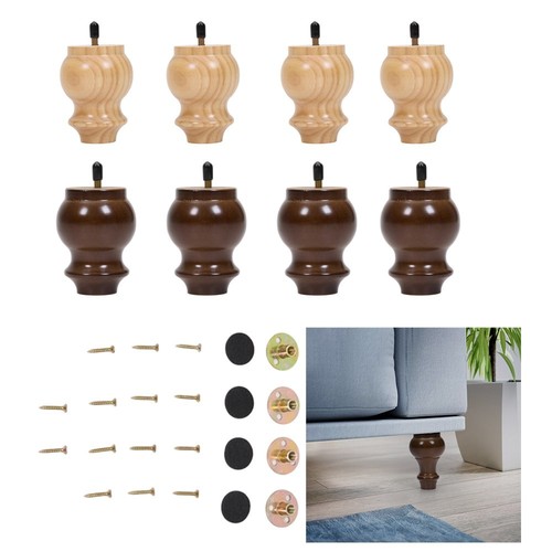 Natural walnut solid wooden - natural/walnut,