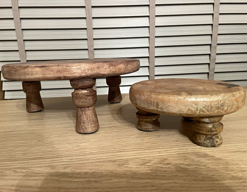 Set round wooden - 2,